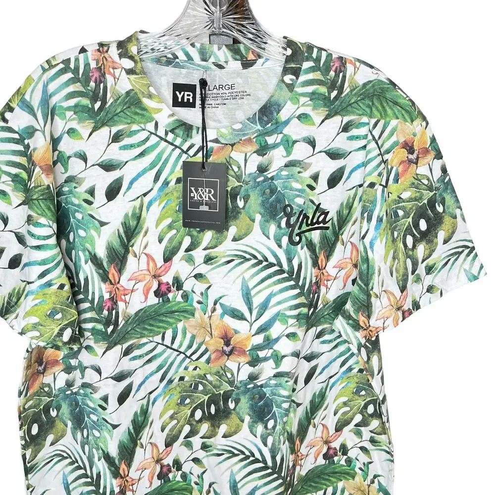 Young & Reckless Monstera Floral Tropical T-Shirt